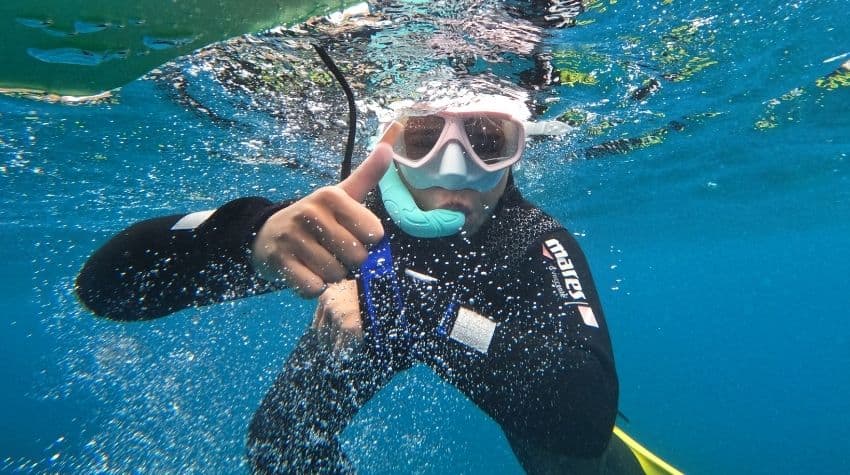 Tenerife: Snorkeling by the Boat